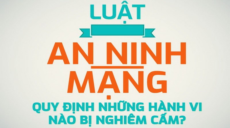 Những hành vi bị nghiêm cấm trong Luật An ninh mạng